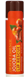 Desert Essence - Lip Rescue Moisturizing Jojoba Oil Lip Balm