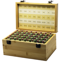 Bach Flower Kit in Bamboo Box with 40x 20ml Bottles