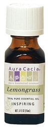 Aura Cacia - Lemongrass  0.5 fl. oz.
