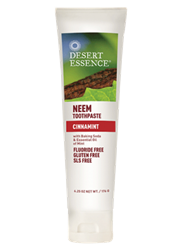 Desert Essence - Neem Toothpaste - Cinnamint