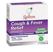 Jr. Strenght Cough & Fever Relief by Similasan 40 tab