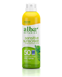 Alba Botanica Sensitive SPF 50 Sunscreen Fragrance Free Clear Spray 6 fl oz