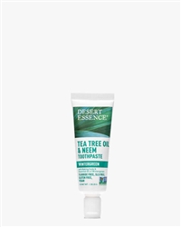 Desert Essence - Tea Tree Oil & Neem Wintergreen Toothpaste Travel Size 1 oz