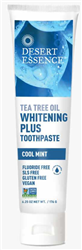 Desert Essence - Tea Tree Oil Whitening Plus Toothpaste