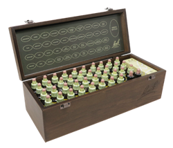 Complete Bach Flower Kit 20ml in Stained Wood Storage Box