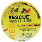 Rescue Pastilles  - Orange Elderflower Flavor 50g