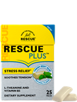 Rescue PLUS Gum - Fresh Mint - 25 Pieces