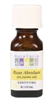 Aura Cacia - Rose Absolute (in jojoba oil) 0.5 fl. oz.