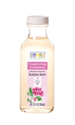 Aura Cacia Comforting Geranium Aromatherapy Bubble Bath