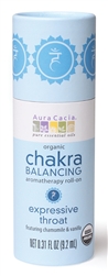Chakra Balancing Roll-On, Expressive Throat ORGANIC 0.31 fl. oz.