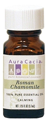 Aura Cacia Roman Chamomile Essential Oil 0.125 fl. oz.