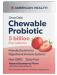 Chewable Probiotic 5B Natural Strawberry Flavor 60 wafers