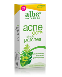 Alba Botanica's acnedoteâ„¢ pimple patches