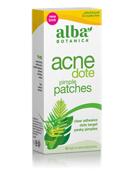 Alba Botanica's acnedoteâ„¢ pimple patches