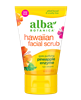 Alba Botanica's Hawaiian facial scrub - Pineapple enzyme 4oz