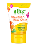 Alba Botanica's Hawaiian facial scrub - Pineapple enzyme 4oz