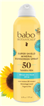 Babo Botanicals - Sheer Mineral Sunscreen Spray SPF 50