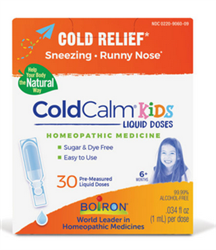 Boiron-ColdCalm Kids - Liquid Doses - 1ml. per dose