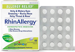 Boiron - RhinAllergy Homeopathic Medicine 60 Tabs