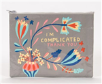 I'm Complicated Zipper Pouch by Blue Q