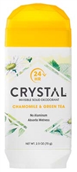 Invisible Solid Deodorant - Chamomile & Green Tea