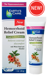 Earthâ€™s Care Hemorrhoid Relief Cream