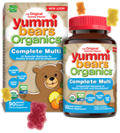 Hero Nutritonals - Yummy Bears Organic Multi-Vitamin for Children 90 Gummy Bears