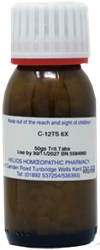 A Combination of 12 Mineral Homeopathic Cell Salts 6x by Helios (C-12TS 6X)
