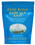 Pure Kona Medium Grind Sea Salt Pouch 6 oz. from Sea Salts of Hawai'i