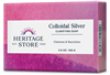 Heritage Store Colloidal Silver Clarifying Soap 3.5 oz
