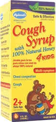 Hyland's- Children's Cough Syrup w/Honey 4oz