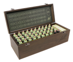 Complete Bach Flower Kit 20ml in Stained Wood Storage Box
