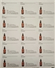 Directly From Nature Bach Flower Mixing Bottle Labels (15 labels)