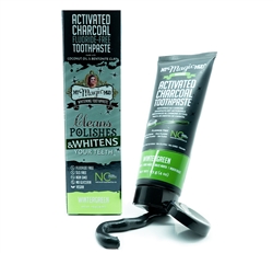 Activated Charcoal Floride-Free Toothpaste 4oz by My Magic Mud - Wintergreen