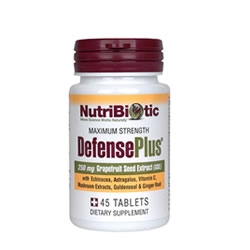 NutriBiotic - Defense Plus 250 mg GSE, 45 Tabs