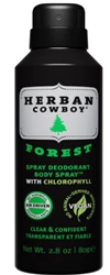 Herban Cowboy - Max. Protection Dry Spray Deodorant - Forest