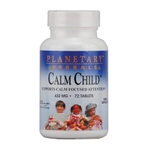 Planetary Herbals Calm Child 72tabs