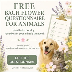 FREE Bach Flower Questionnaire for Animals