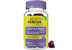 RESCUE Plus Sleep & Stress Support Gummies