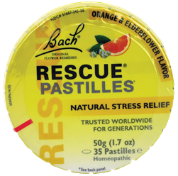 Rescue Pastilles  - Orange Elderflower Flavor 50g