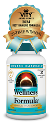 Source Naturals Wellness Formula 60 Capsules bottle – #1 Immune Defense Supplement