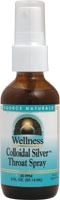 Source Naturals Wellness Collodial Silver Throat Spray 30ppm (2fl.oz.)