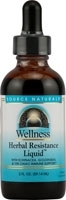 Source Naturals Herbal Resistance Liquid 4oz ALCOHOL FREE
