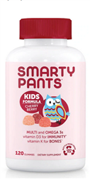 Smarty Pants Kids Formula Cherry Berry Multi Vitamin