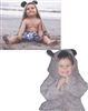 After Shower Teddy Bear Hooded Towel