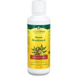 TheraNeem's- Herbal Mouth Rinse 16 oz.- Cinnamon