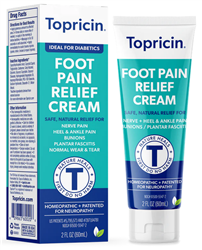 Topricin - Foot Pain Relief Cream 2 oz